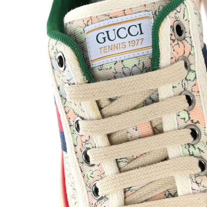 Gucci X LIBERTY OF LONDON Canvas Web Tracy Print Womens 1977 Tennis Sneakers 36 Mint Peach Mystic White 8 of 8