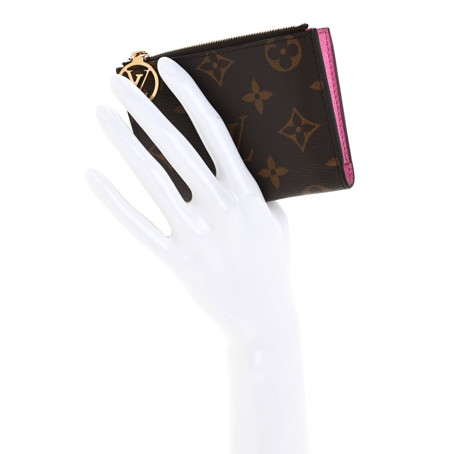 Louis Vuitton Monogram Lisa Wallet Rose Lollipop 2 of 10