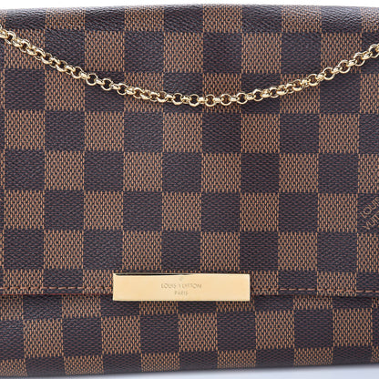 Louis Vuitton Damier Ebene Favorite MM 9 of 11