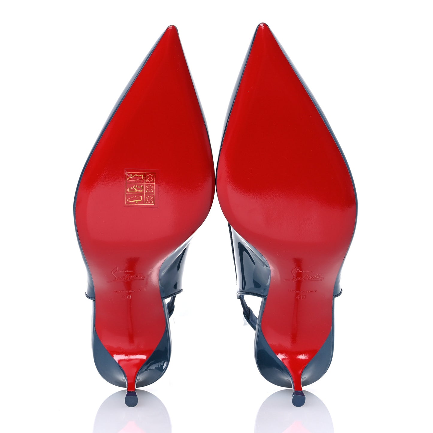 Patent Sporty Kate Slingback 55 Pumps 40 Denim