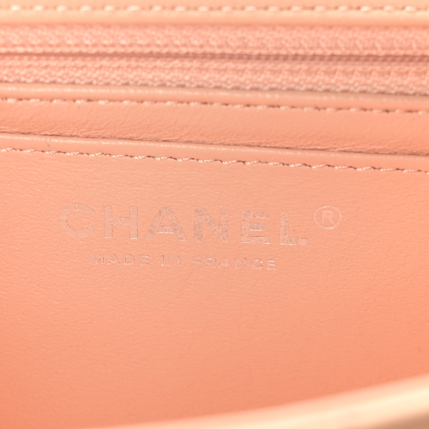 Chanel Lambskin Quilted Mini Rectangular Flap Light Pink 6 of 11