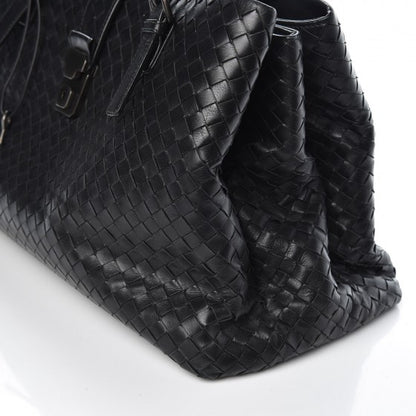Bottega Veneta Nappa Intrecciato Medium Roma Tote Black 7 of 12