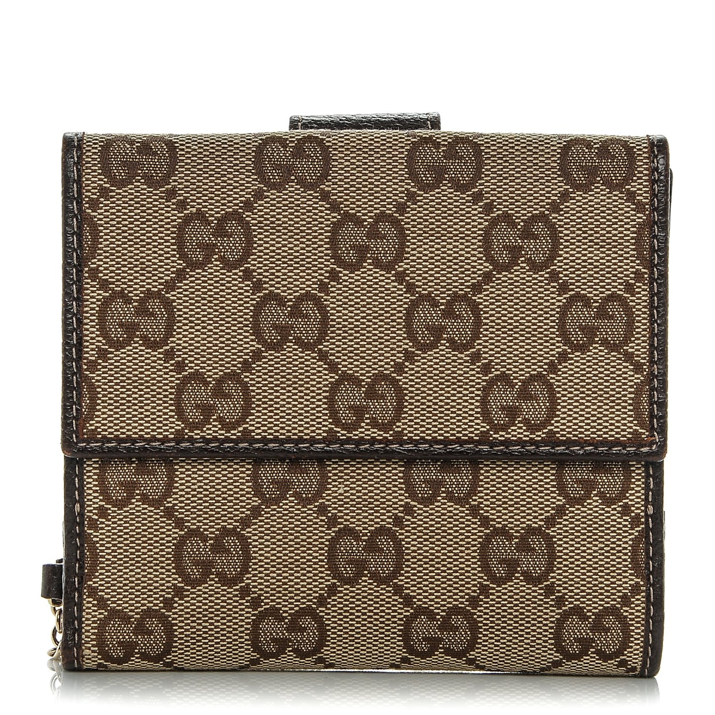 Monogram Compact Jolicoeur Wallet Dark Brown