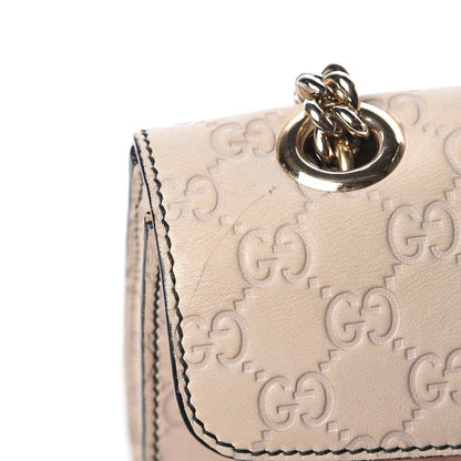 Gucci Guccissima Signature Medium Emily Chain Shoulder Bag Mystic White 11 of 19