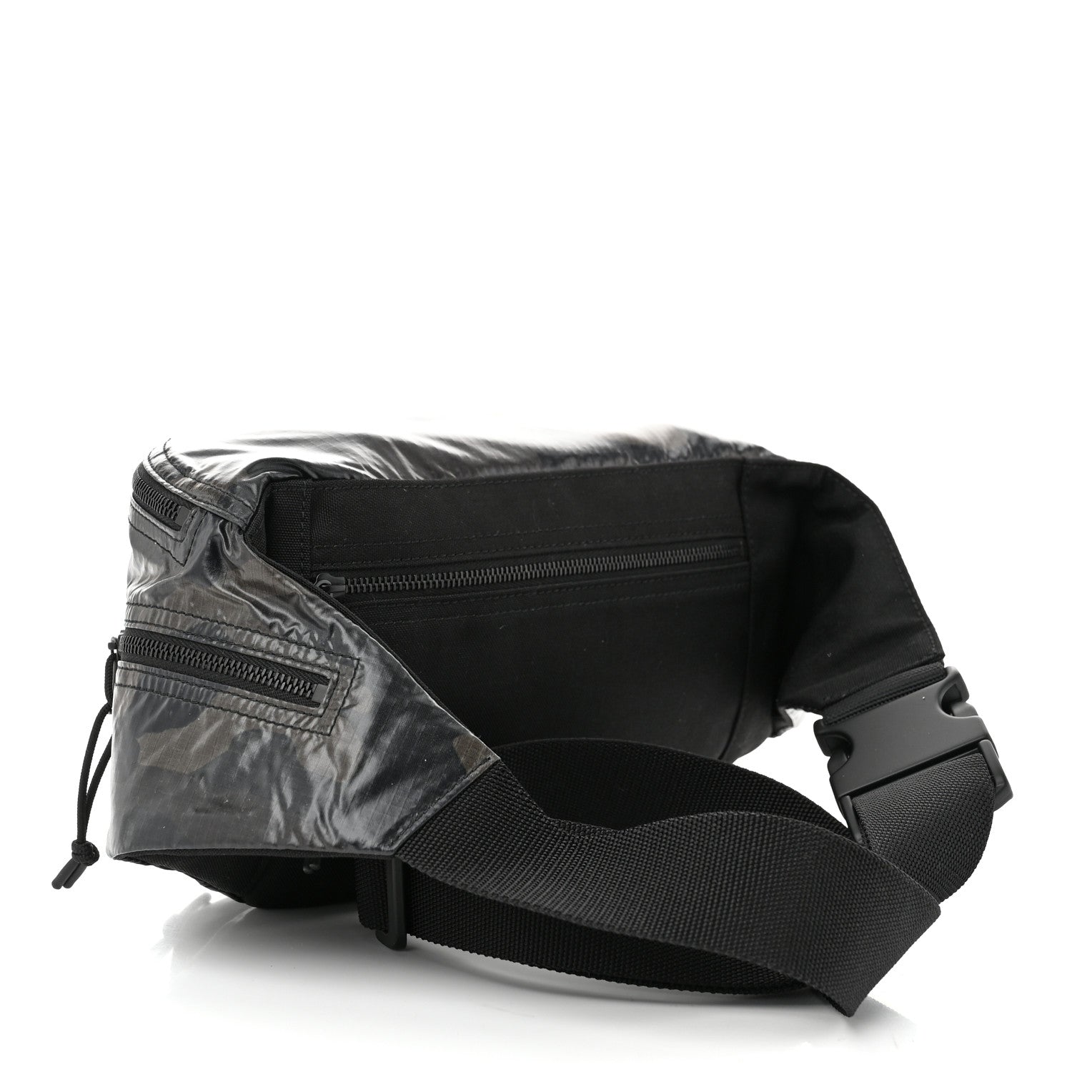 Saint Laurent Nylon Camouflage Logo Ripstop Body Belt Bag Kaki 3 of 9
