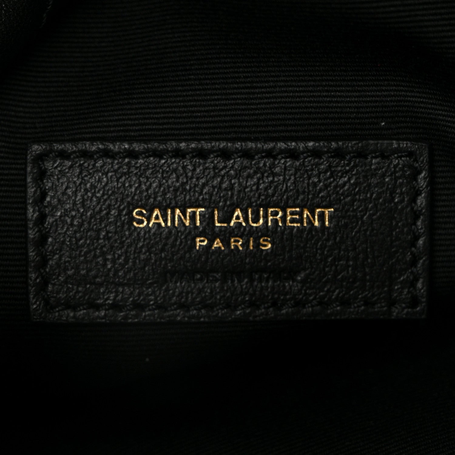 Saint Laurent Lambskin Matelasse Monogram Medium Jamie 4.3 Pochon Black 7 of 12
