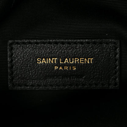 Saint Laurent Lambskin Matelasse Monogram Medium Jamie 4.3 Pochon Black 7 of 12