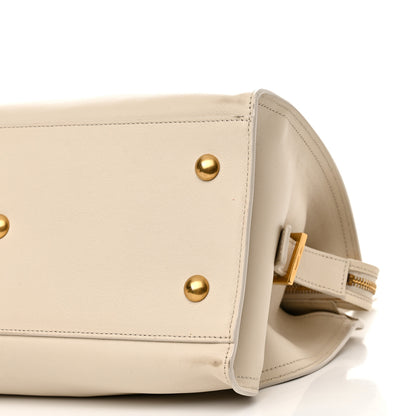 Saint Laurent Calfskin Small Classic Y Cabas Beige 9 of 16