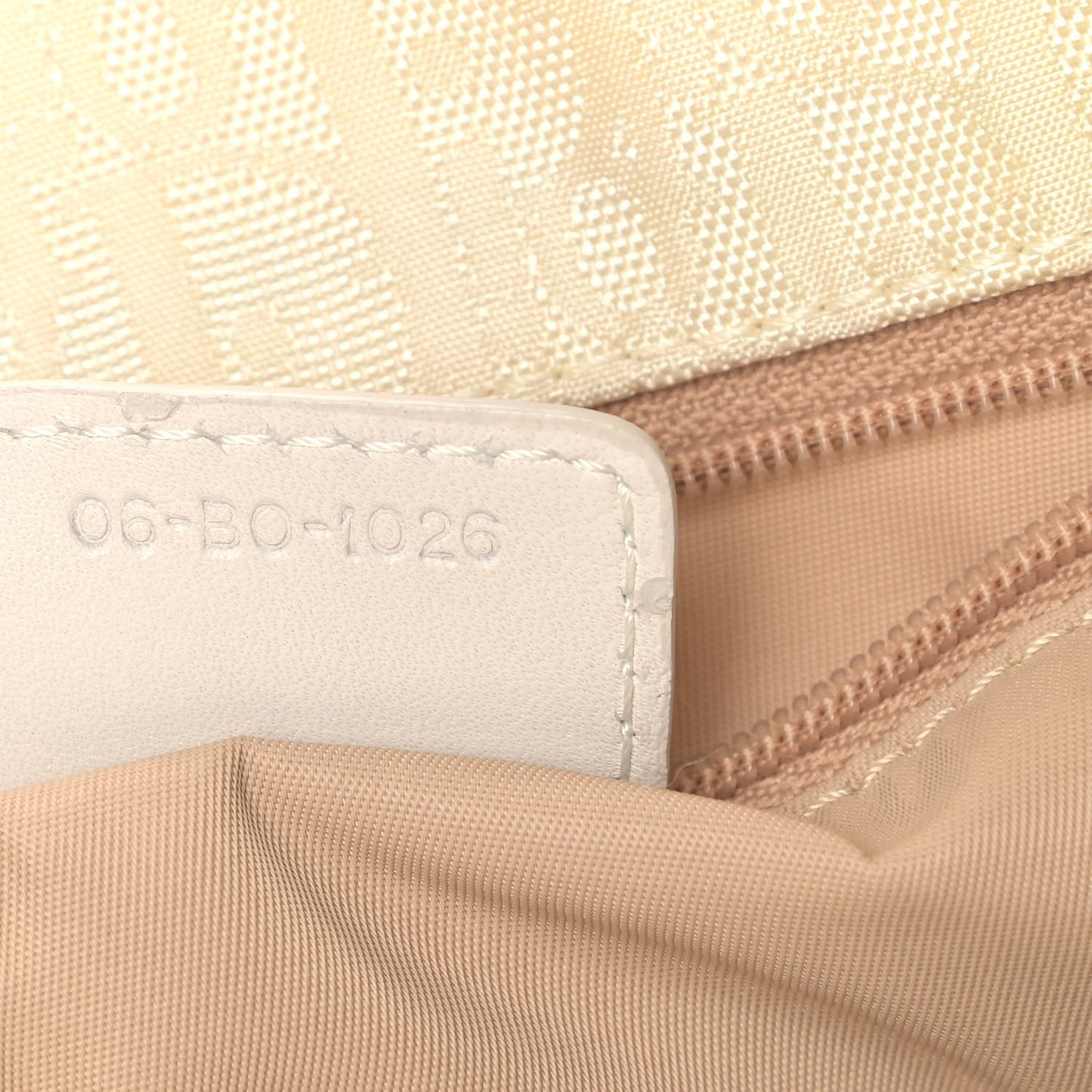 Monogram Tote White