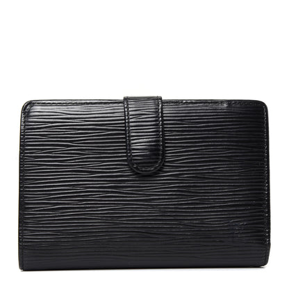 Louis Vuitton Epi French Purse Wallet Black 1 of 6
