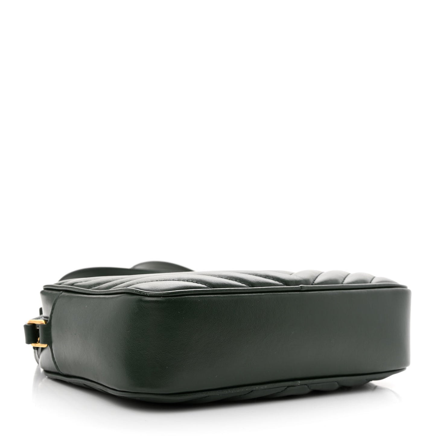 Calfskin Matelasse Monogram Lou Camera Bag Military Green