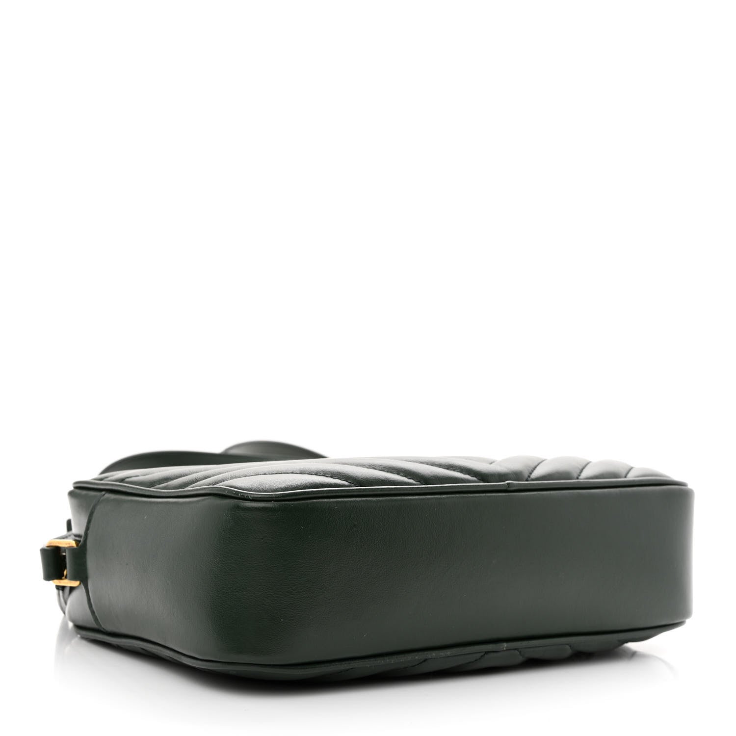Saint Laurent Calfskin Matelasse Monogram Lou Camera Bag Military Green 4 of 11