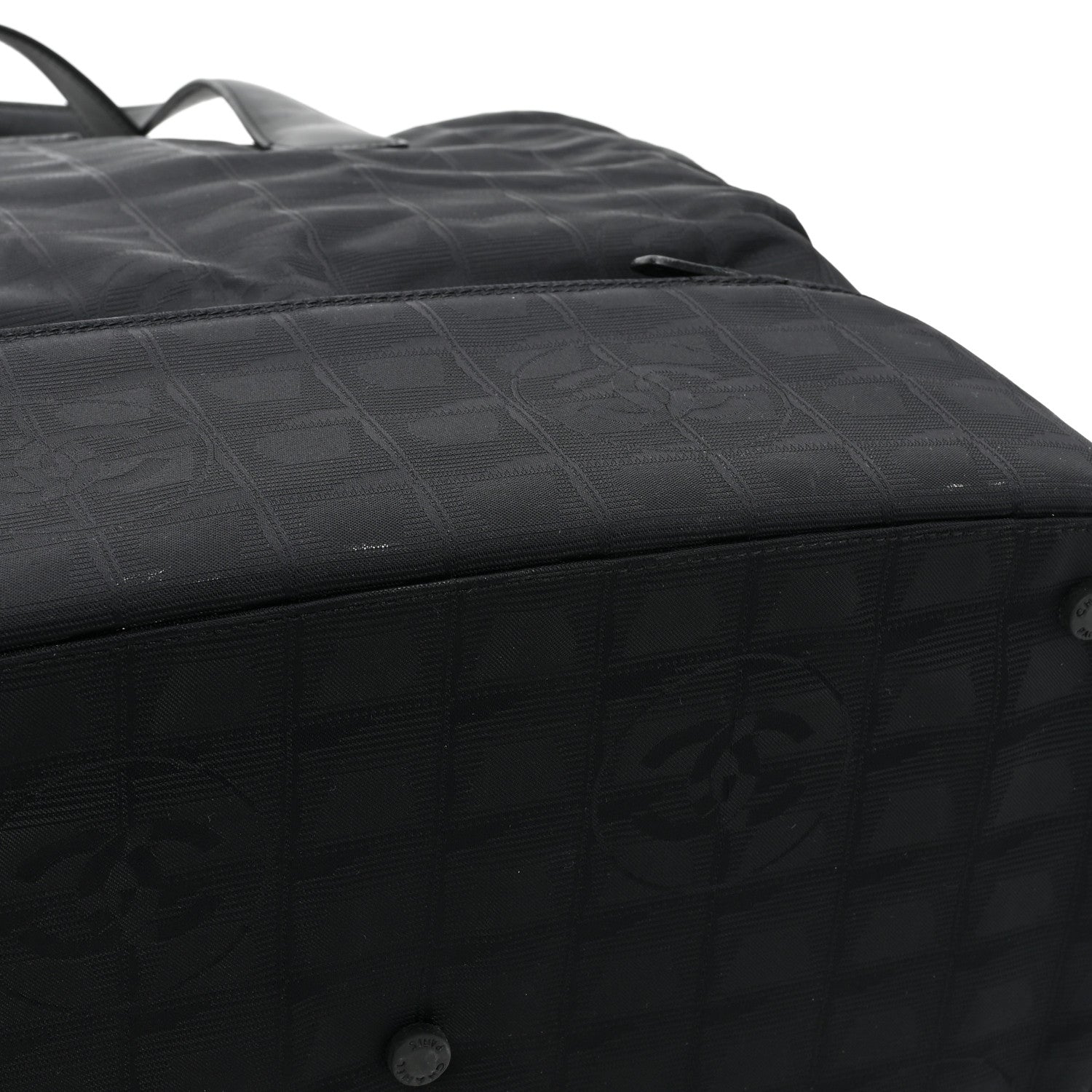 Chanel Nylon Travel Convertible Tote Black 14 of 14