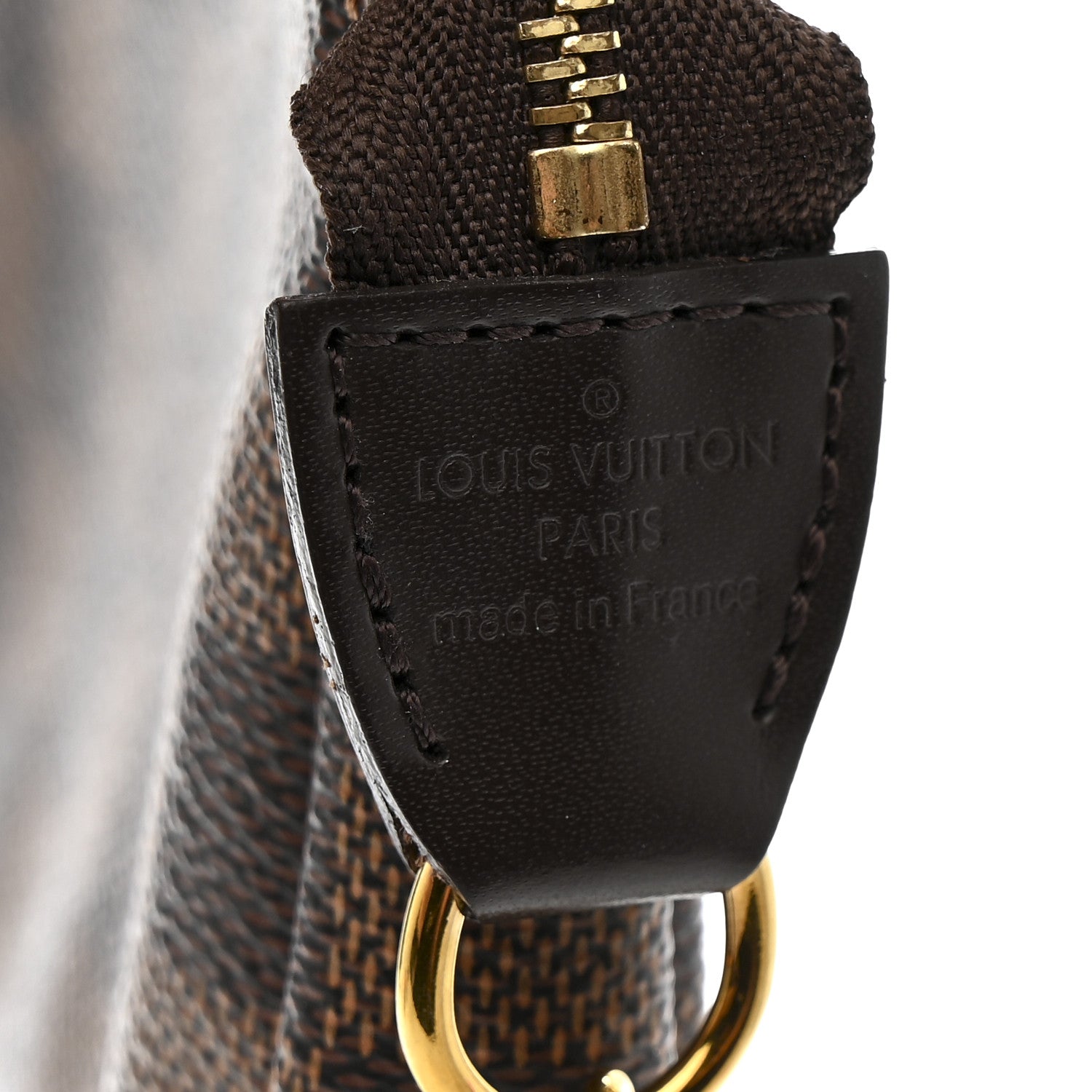 Louis Vuitton Damier Ebene Mini Pochette Accessories 6 of 7