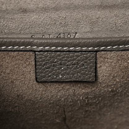 Celine Drummed Calfskin Nano Luggage Souris 6 of 18