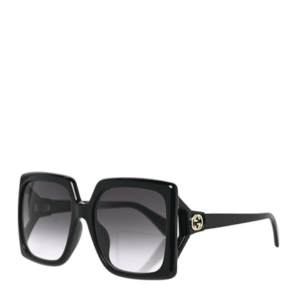 Gucci Acetate Square Frame Sunglasses GG0876S Black 1 of 6