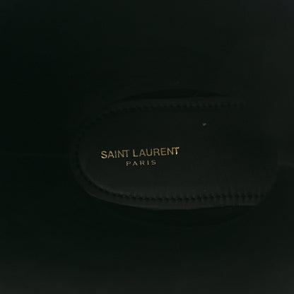 Saint Laurent Rubber Studded Festival Rain Boots 37 New Kaki Fonce 8 of 14