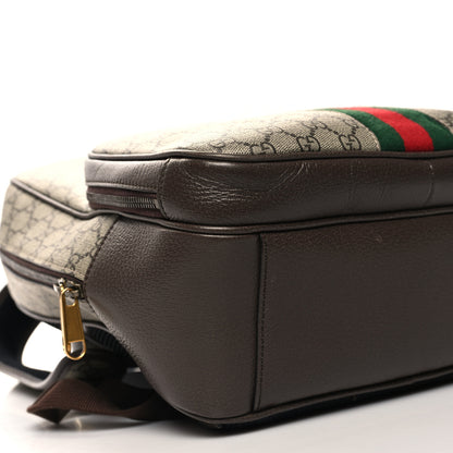 Gucci GG Supreme Monogram Ophidia Backpack Beige Ebony Brown 9 of 11