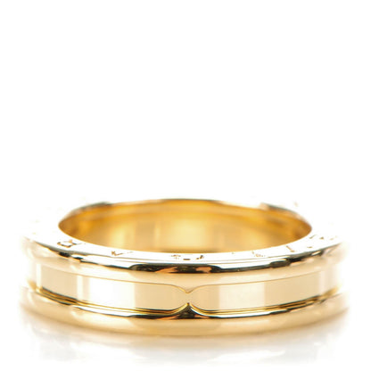 Bulgari 18K Yellow Gold B.Zero1 One-Band Ring 51 5.75 1 of 5