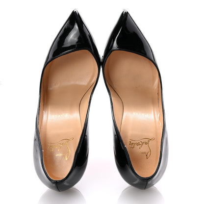 Christian Louboutin Jazz Calfskin Corneille 100 Pumps 38.5 Black 2 of 9