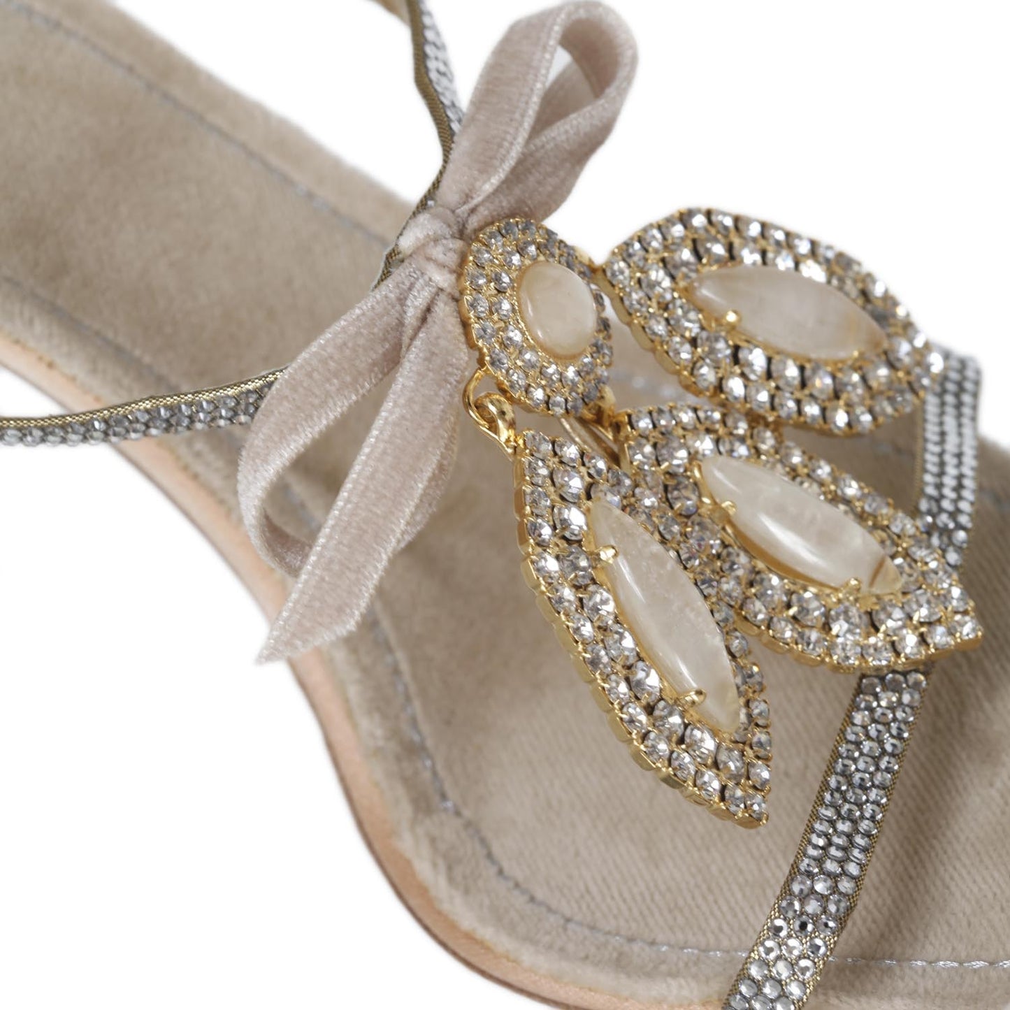 RENECAOVILLACrystalEmbellishedHeels39.5