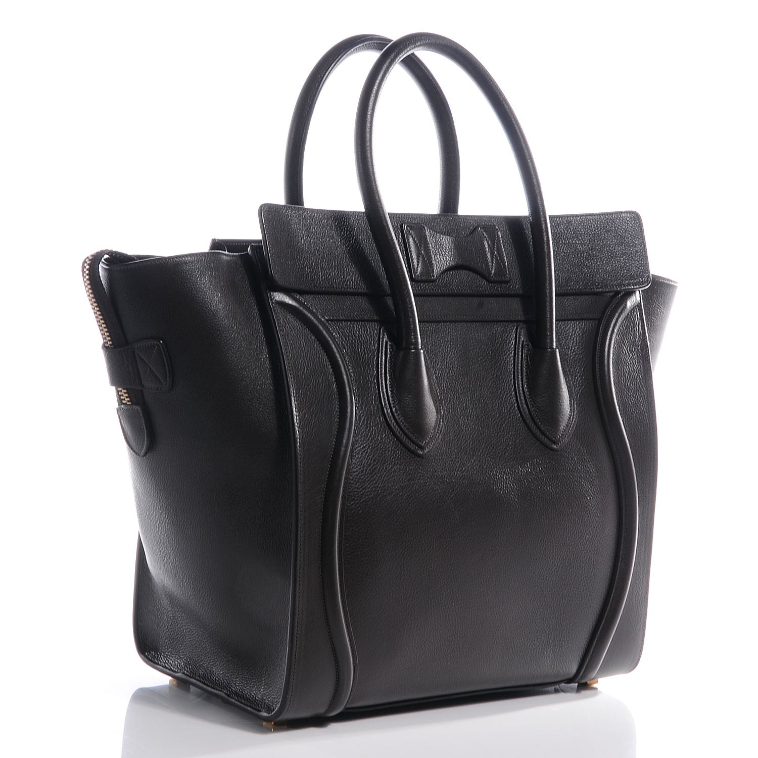 Celine Baby Calfskin Mini Luggage Anthracite 4 of 8