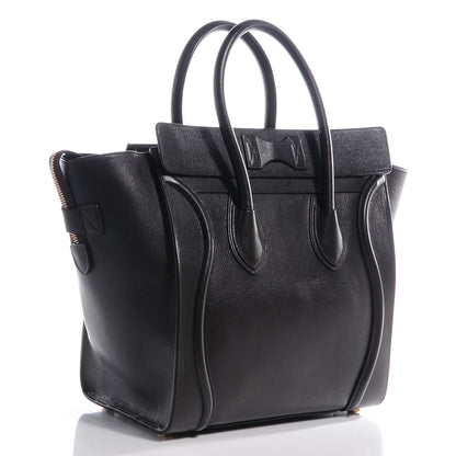 Celine Baby Calfskin Mini Luggage Anthracite 4 of 8