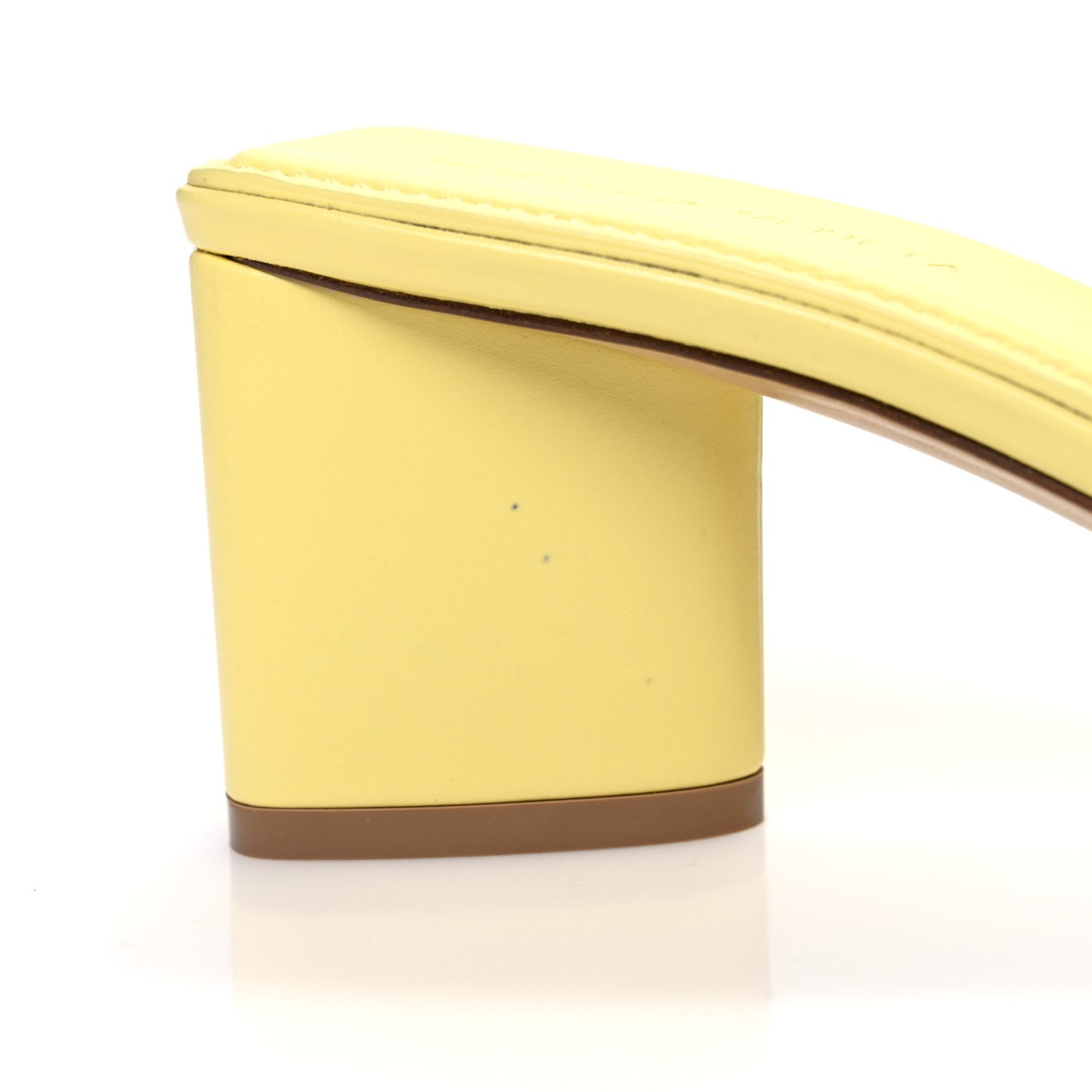 Vienna Calfskin The Band Mule Sandals 40 Lemonade