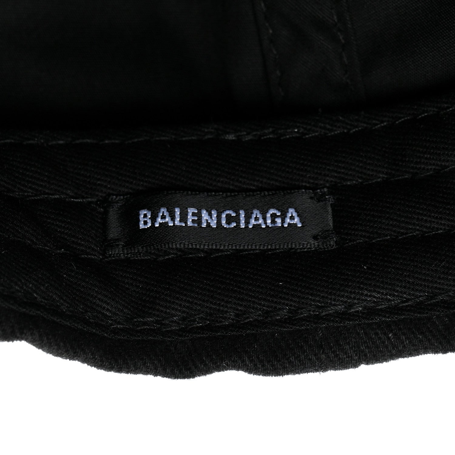 Balenciaga Cotton BB Mode Cap L Black White 9 of 10