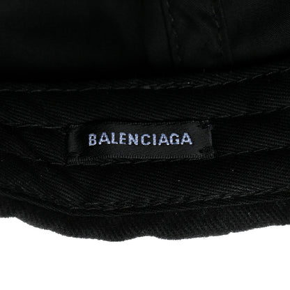 Balenciaga Cotton BB Mode Cap L Black White 9 of 10