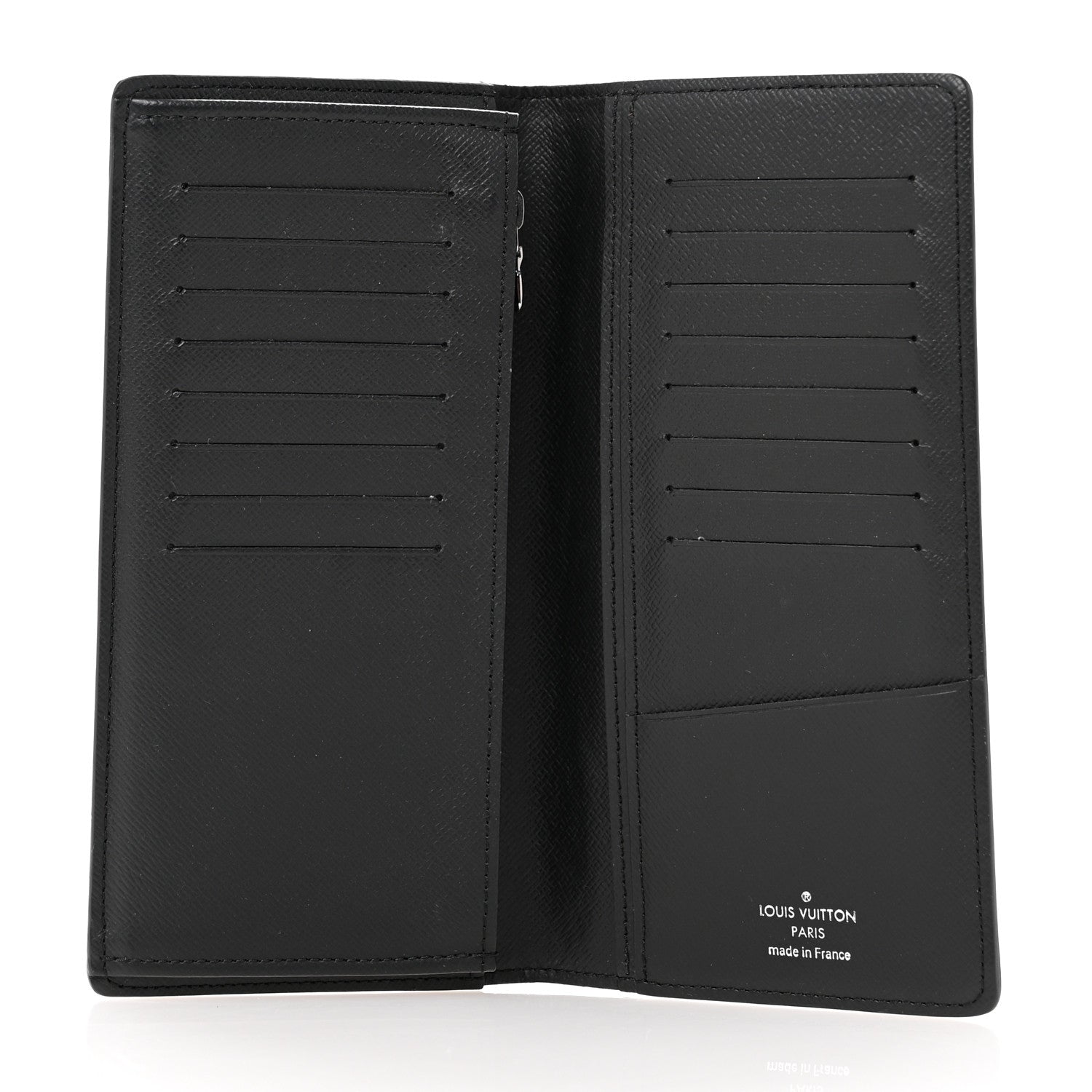 Louis Vuitton Monogram Eclipse Brazza Wallet 5 of 9