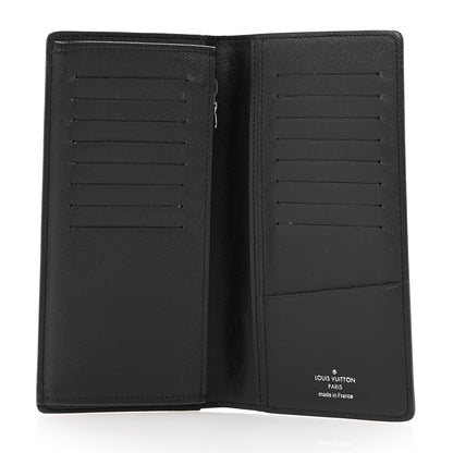 Louis Vuitton Monogram Eclipse Brazza Wallet 5 of 9