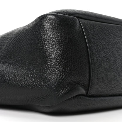Saint Laurent Grained Deerskin Bea Tote Black 9 of 11