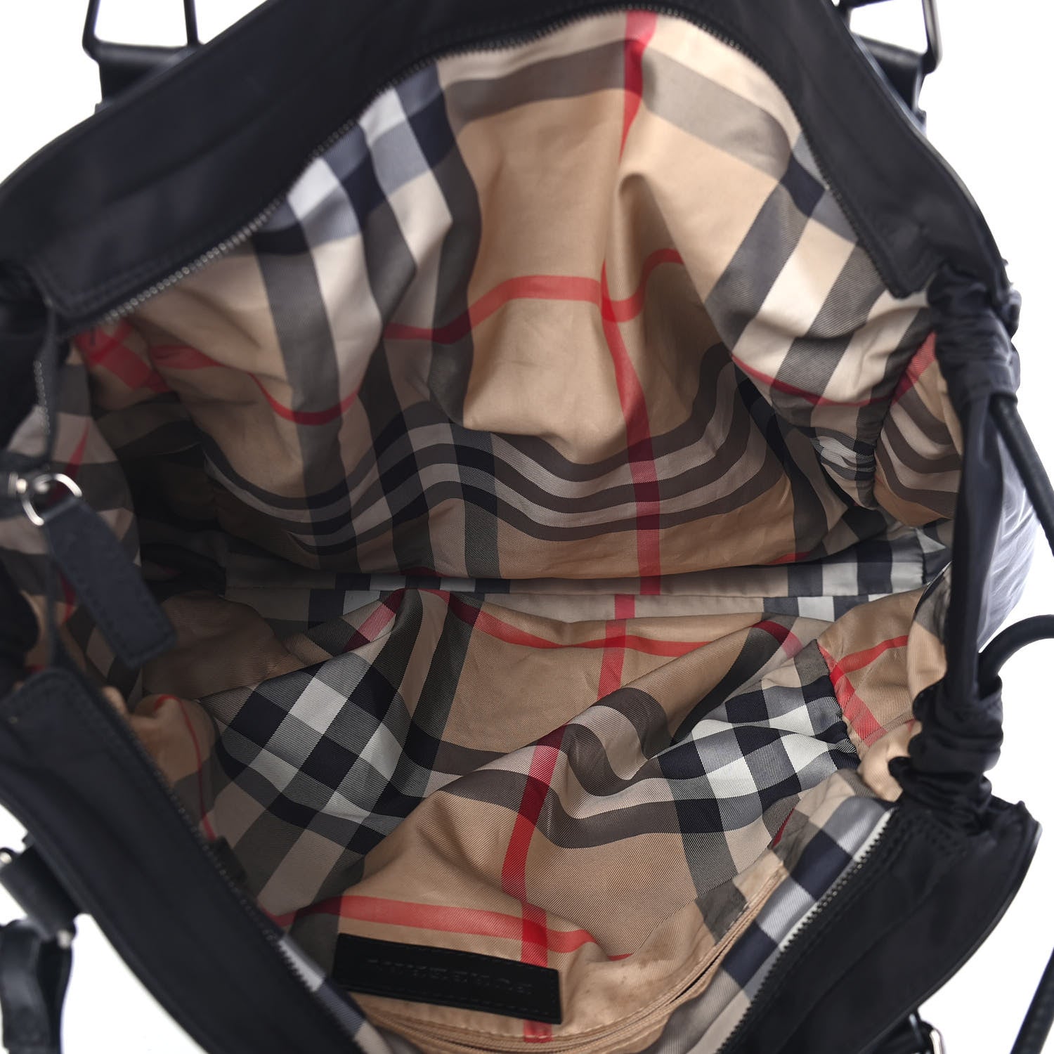 Burberry Nylon Buckleigh Packable Tote Black 4 of 10