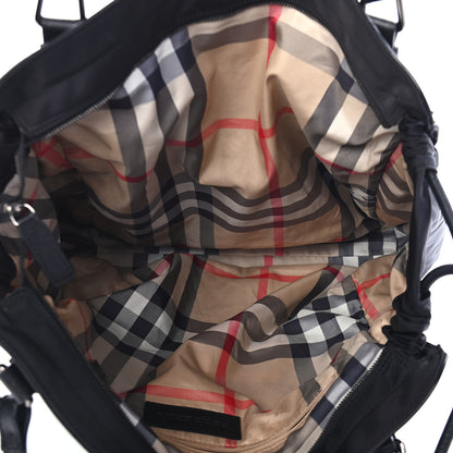 Burberry Nylon Buckleigh Packable Tote Black 4 of 10