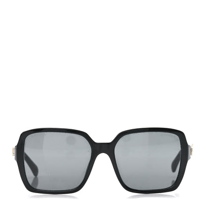 Chanel Acetate Polarized Square Sunglasses 5408 Black 2 of 8