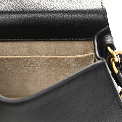 Chloe Calfskin Small Nile Bracelet Bag Black 8 of 14