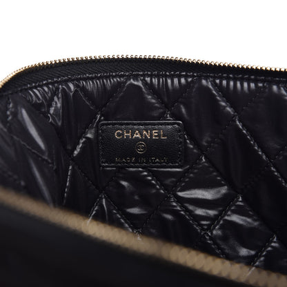 Chanel Lambskin Patchwork Large Cosmetic Case Multicolor 6 of 11