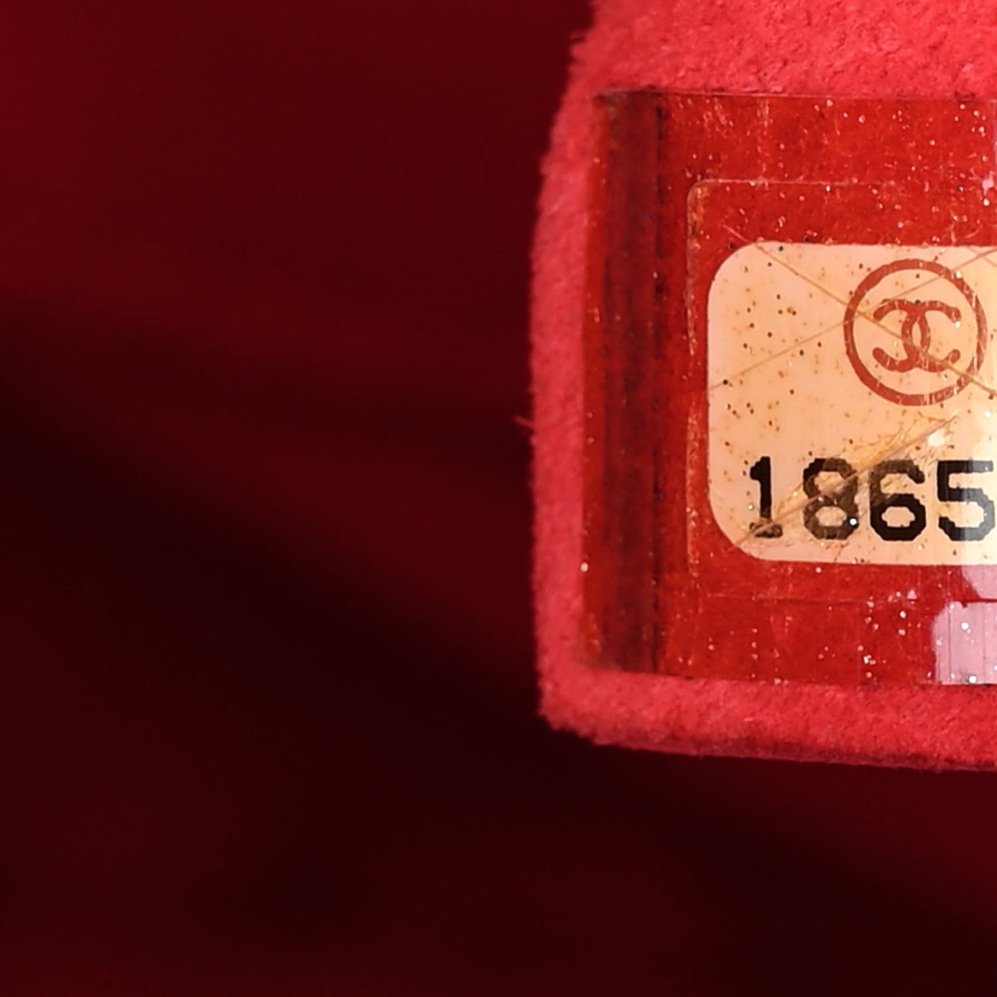 Lambskin Quilted Large Now and Forever Flap Red