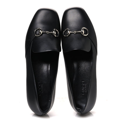 Gucci Calfskin Horsebit Loafers 36.5 Black 2 of 11