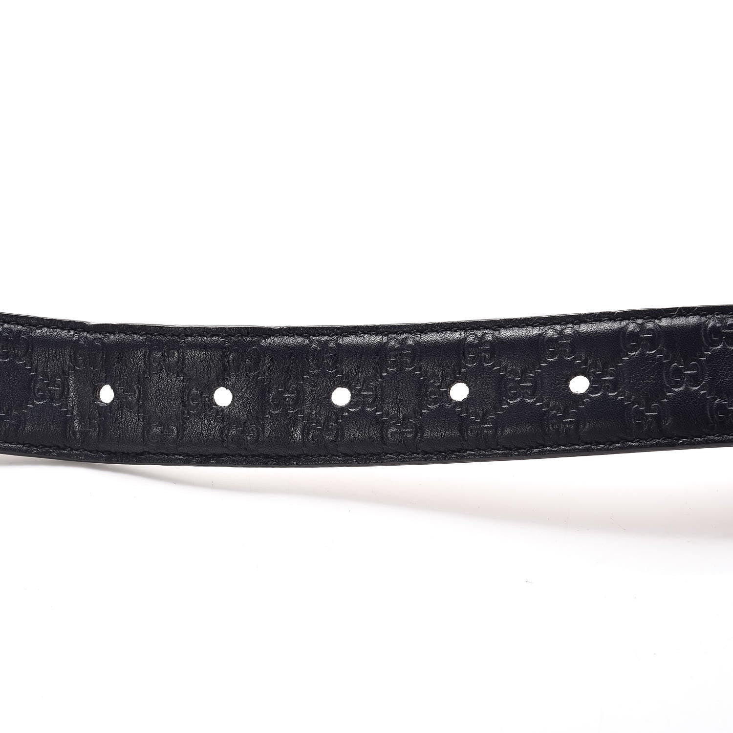 Gucci Guccissima Belt 115 46 Navy 5 of 9