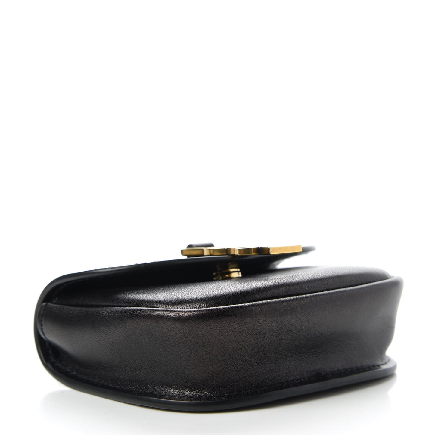 Smooth Calfskin Mini Classic Monogram Kaia Belt Black