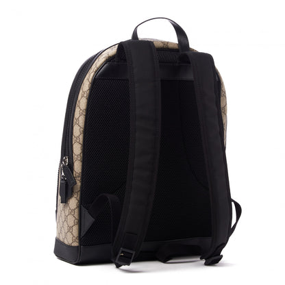 Gucci GG Supreme Monogram Medium Backpack Black 3 of 9
