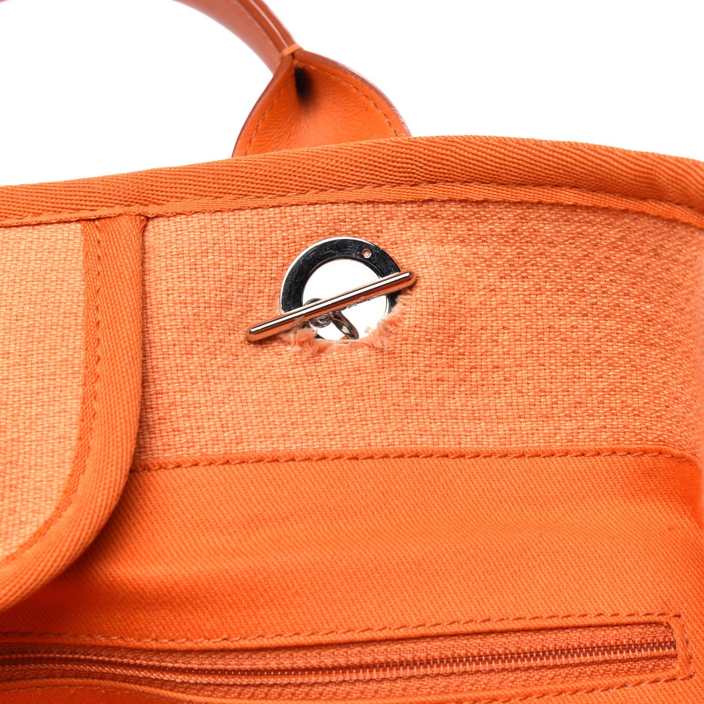Canvas Medium Deauville Tote Orange