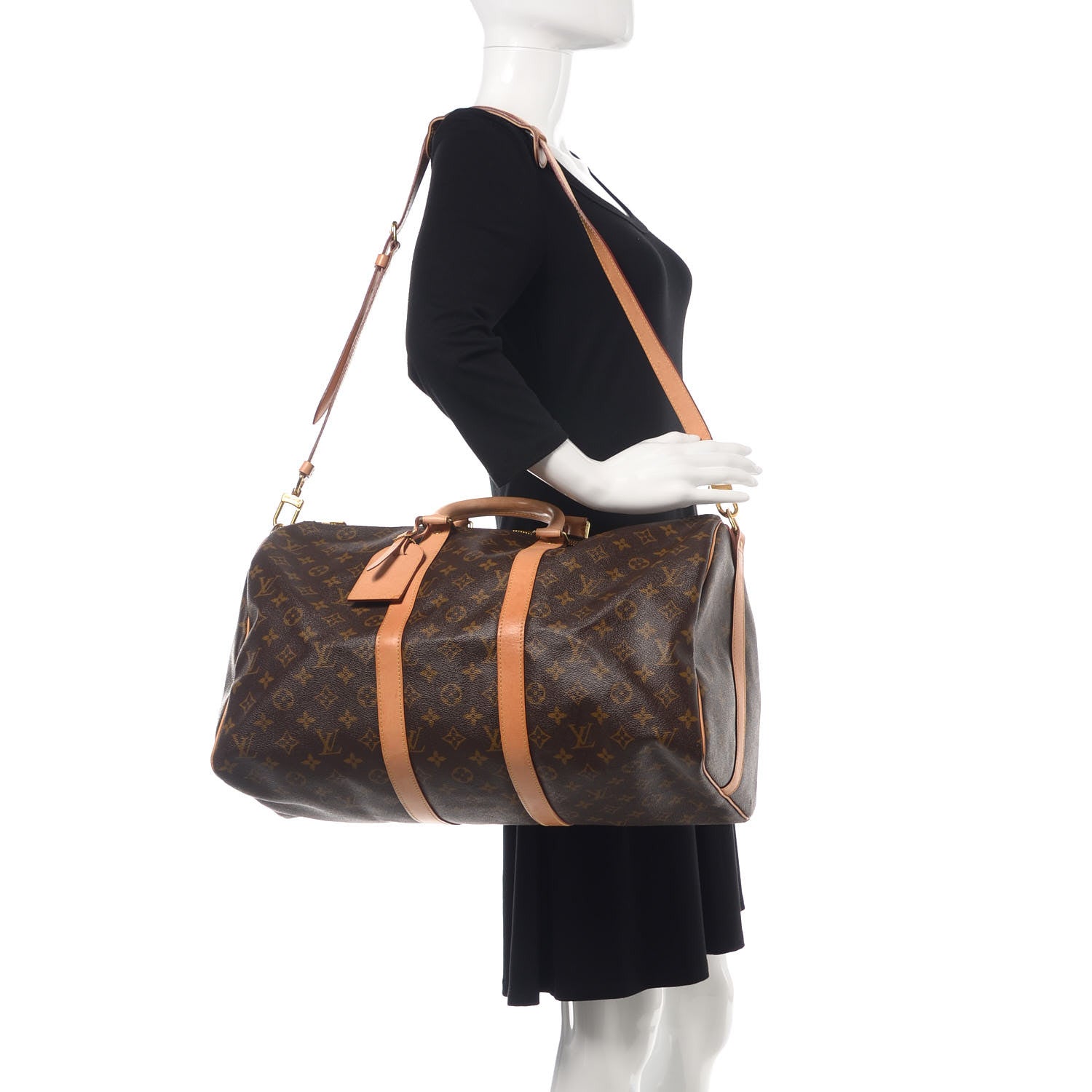 Louis Vuitton Monogram Keepall Bandouliere 45 2 of 25