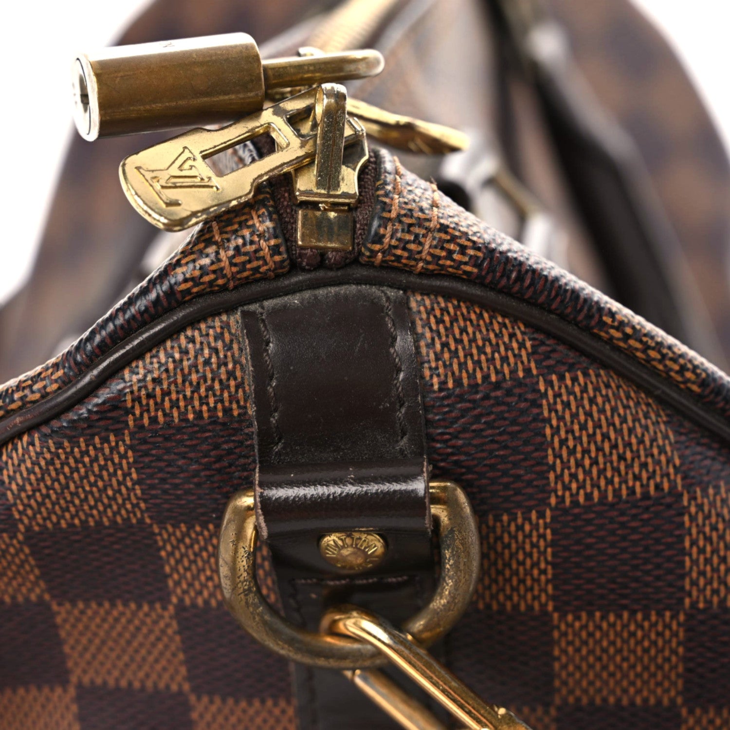 Louis Vuitton Damier Ebene Speedy Bandouliere 30 15 of 21