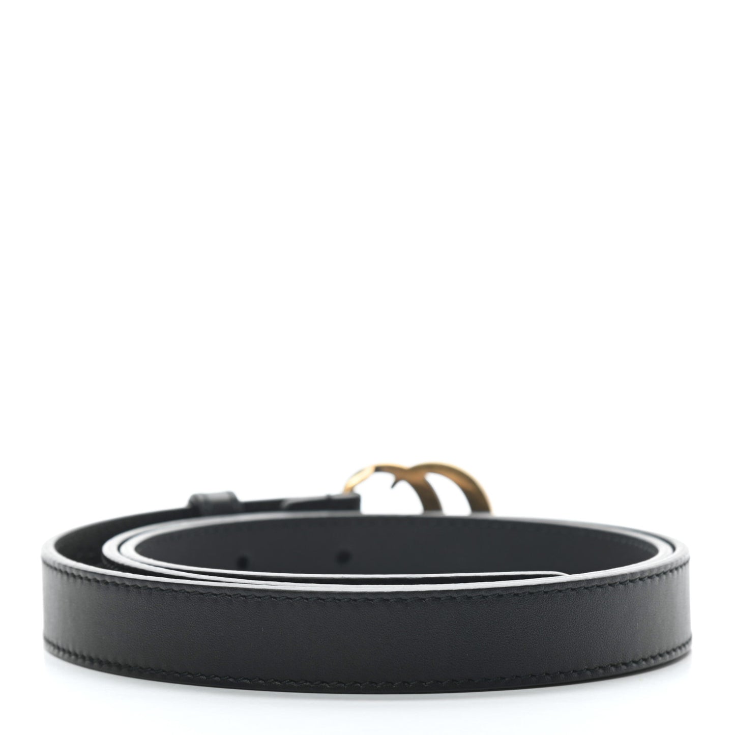 Calfskin Double G 20mm Belt 85 34 Black