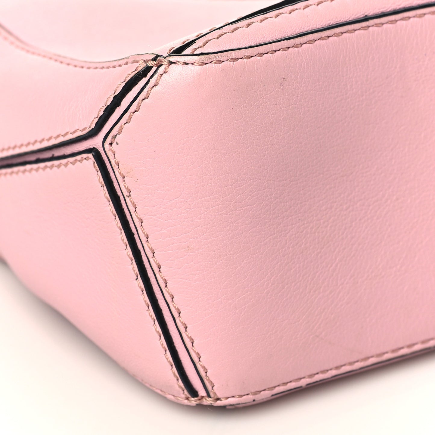 Calfskin Mini Puzzle Bag Pastel Pink