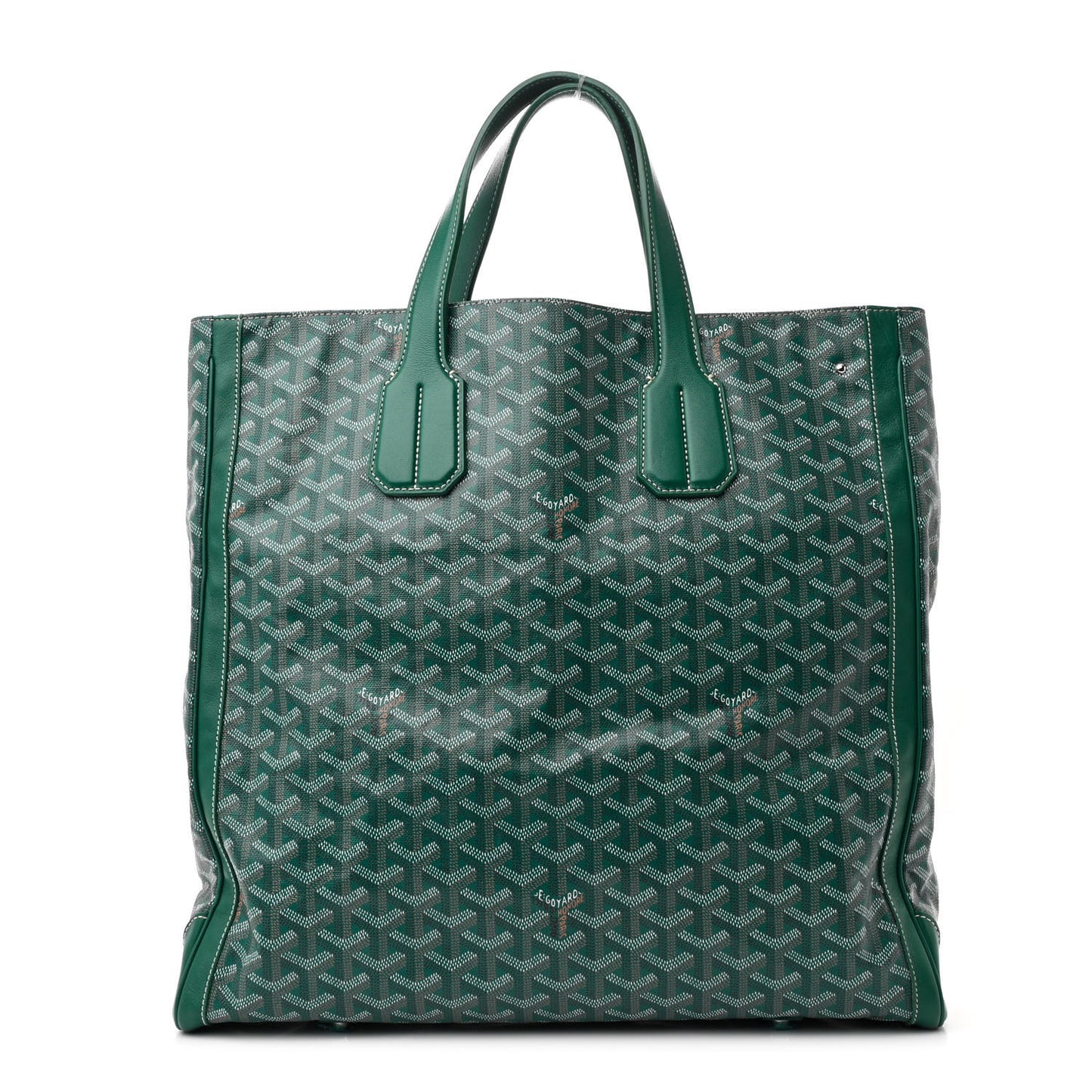 Goyardine Voltaire Tote III Green