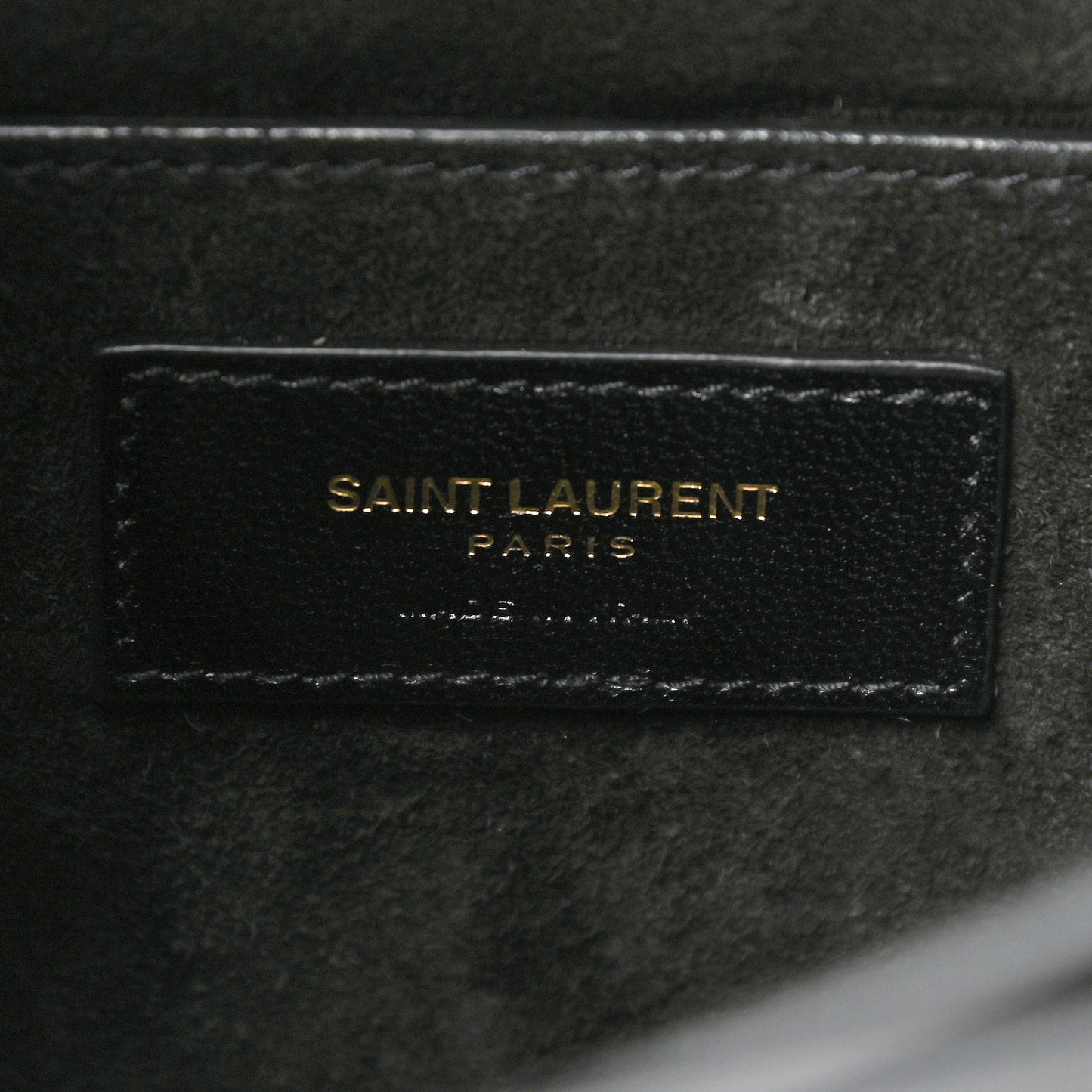 Calfskin Large Monogram Sunset Black